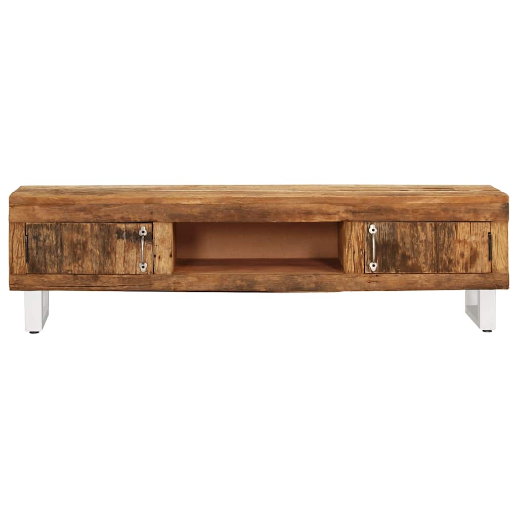 Vidaxl tv-meubel 140x30x40 cm massief gerecycled hout