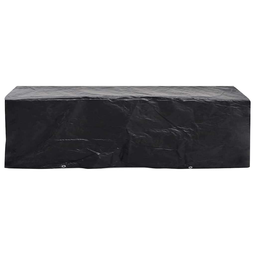 Vidaxl ligbeddenhoes met 8 oogjes 218x77x55 cm