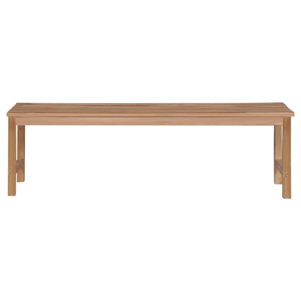 Vidaxl tuinbank 150 cm massief teakhout