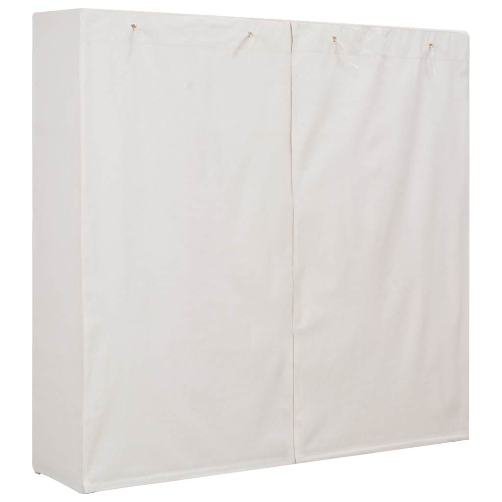 Vidaxl kledingkast 173x40x170 cm stof wit