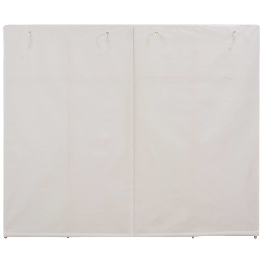 Vidaxl kledingkast 200x40x170 cm stof wit