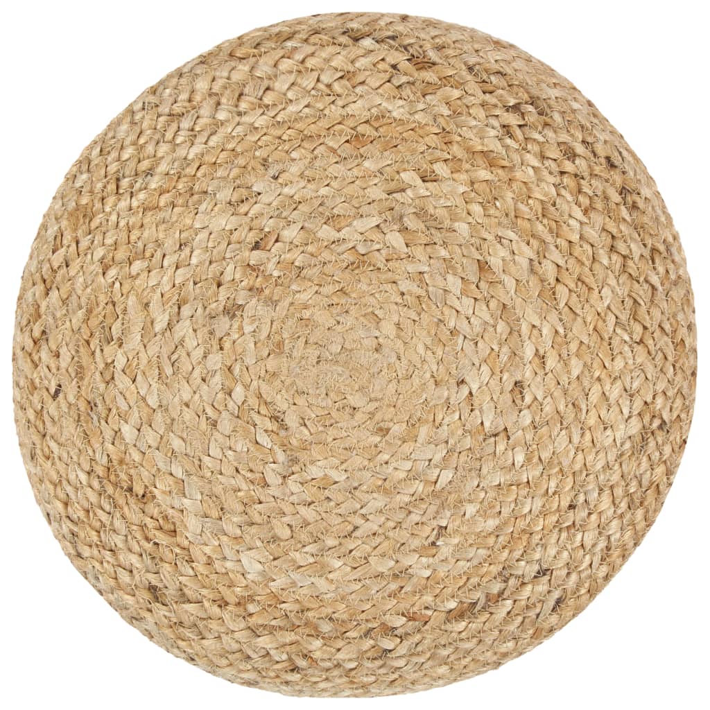 Vidaxl poef handgemaakt 40x45 cm jute