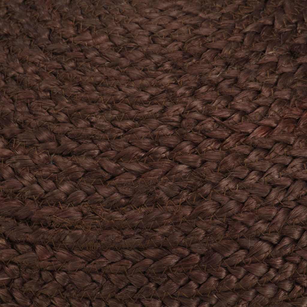 Vidaxl poef handgemaakt 40x45 cm jute bruin