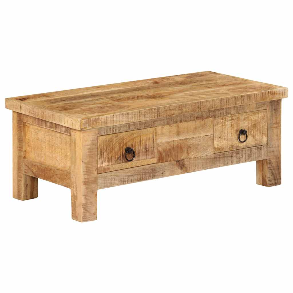 Vidaxl salontafel 90x45x35 cm massief mangohout