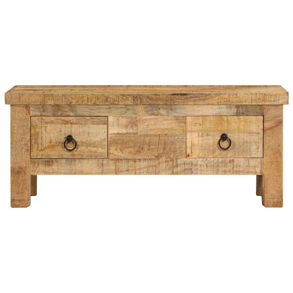 Vidaxl salontafel 90x45x35 cm massief mangohout