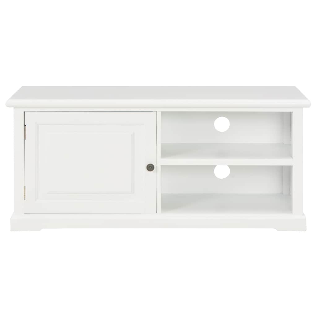 Vidaxl tv-meubel 90x30x40 cm hout wit