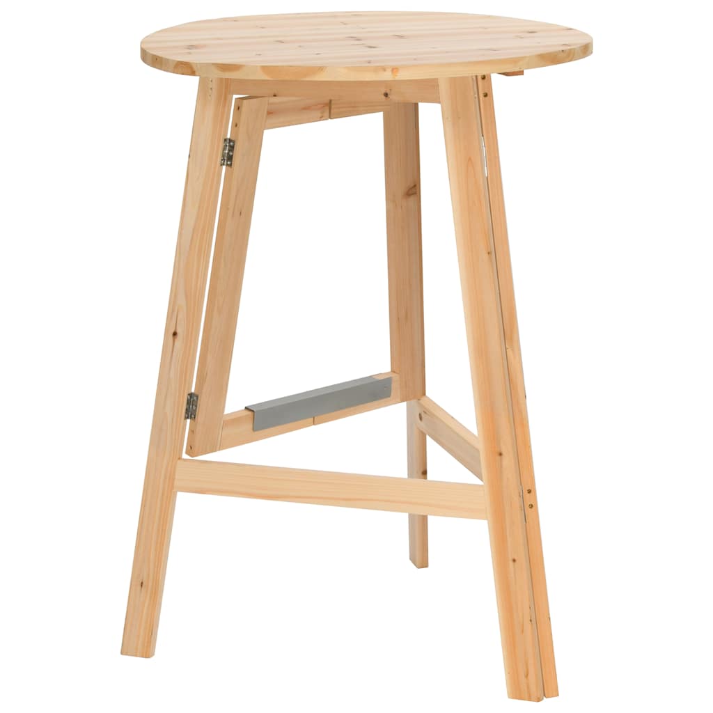 Vidaxl bartafel inklapbaar 78 cm vurenhout