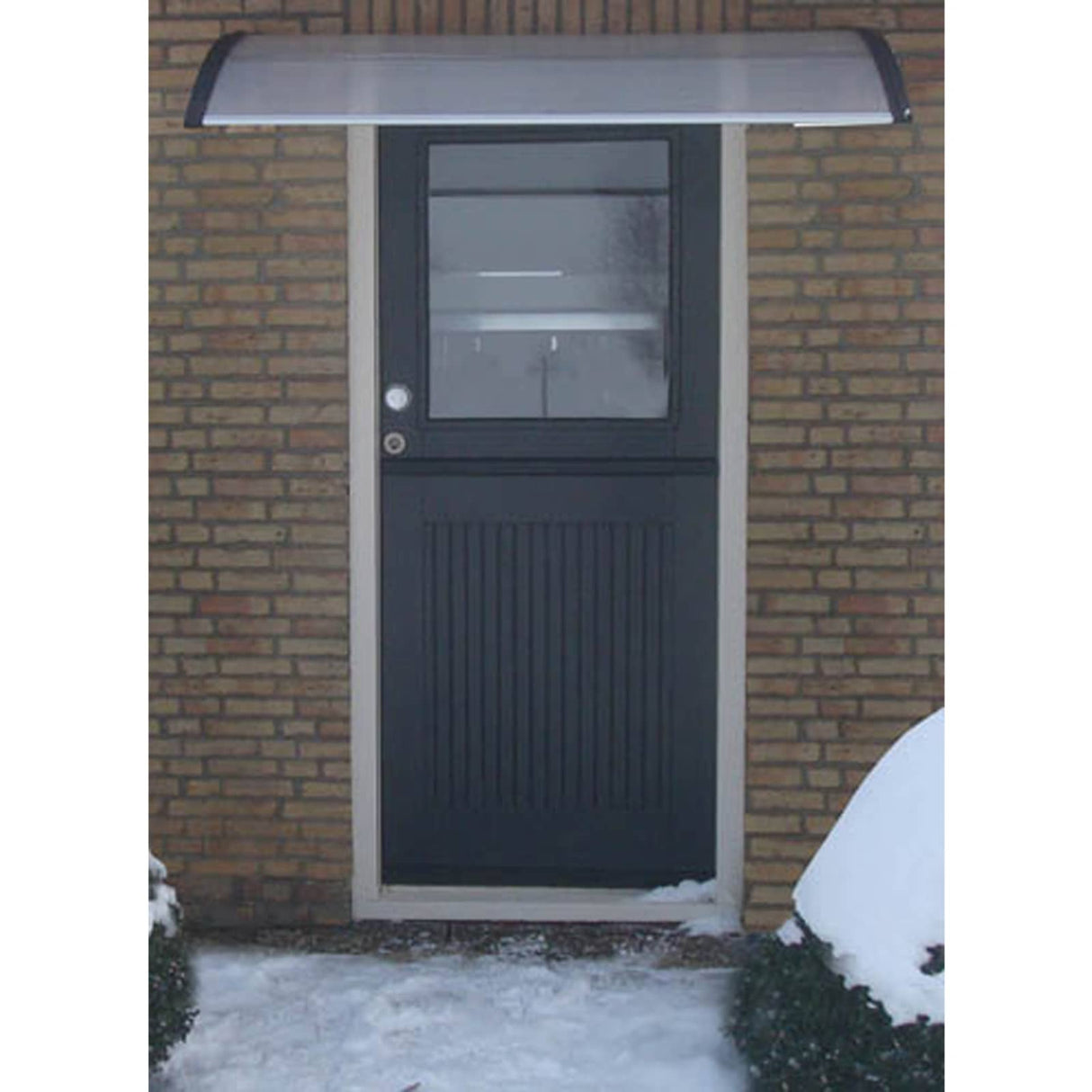 Vidaxl markies zilver kunststof