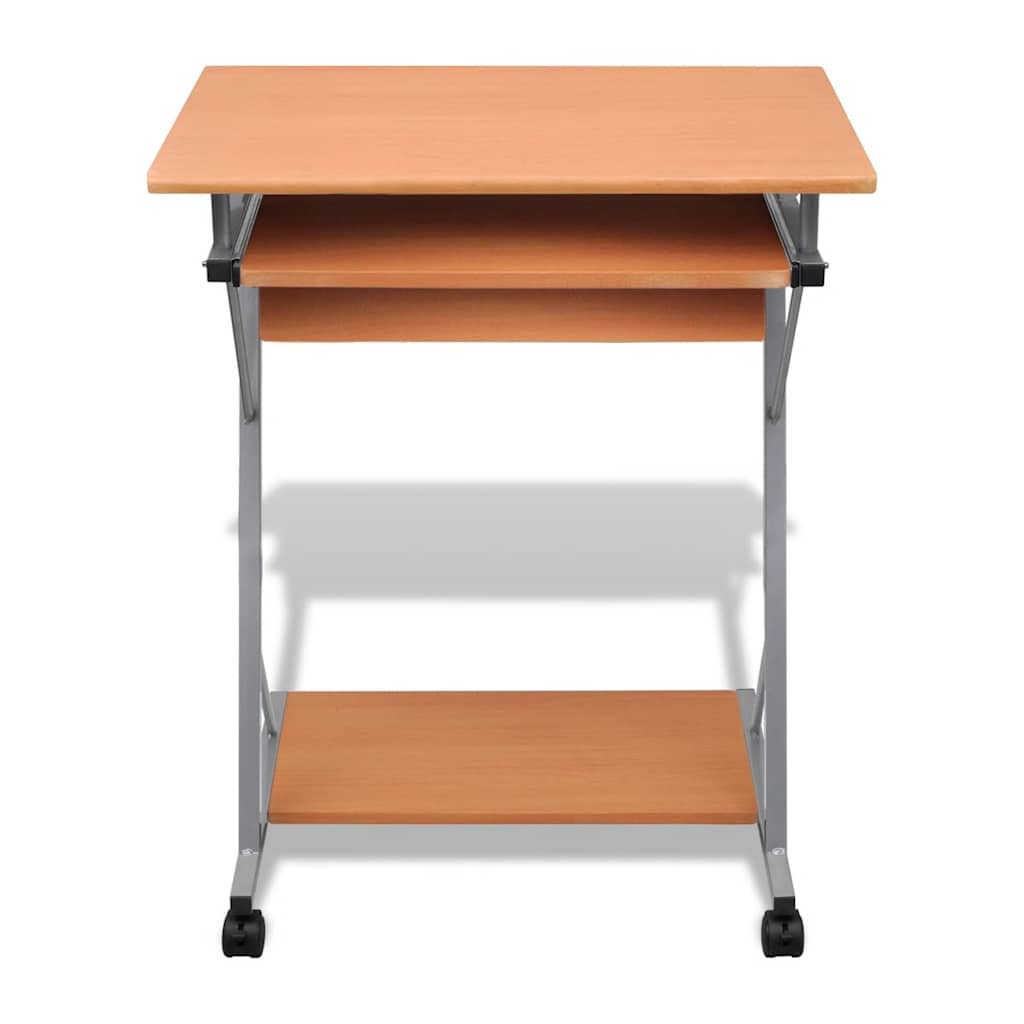 Vidaxl studenten computerbureau 60 x 40 x 74 cm (bruin)