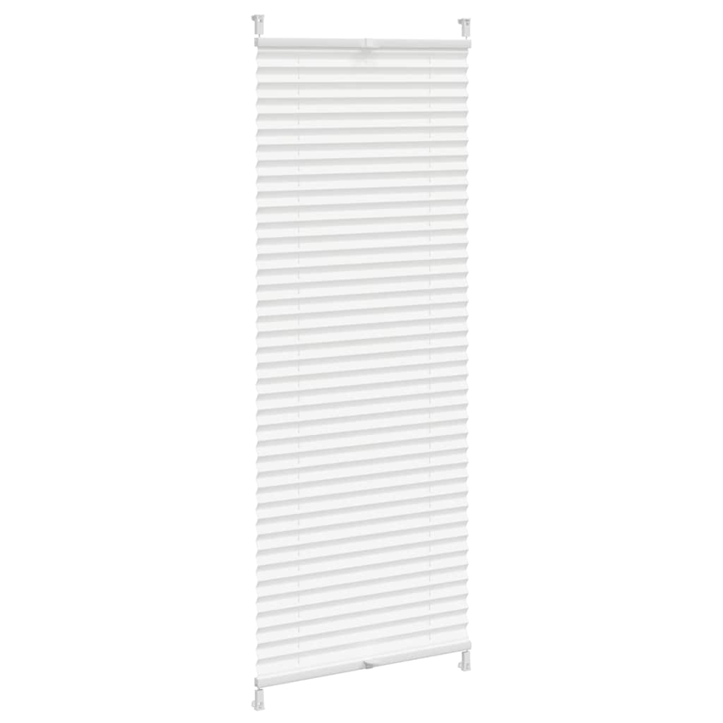 Vidaxl plisséjaloezie 40x100 cm wit