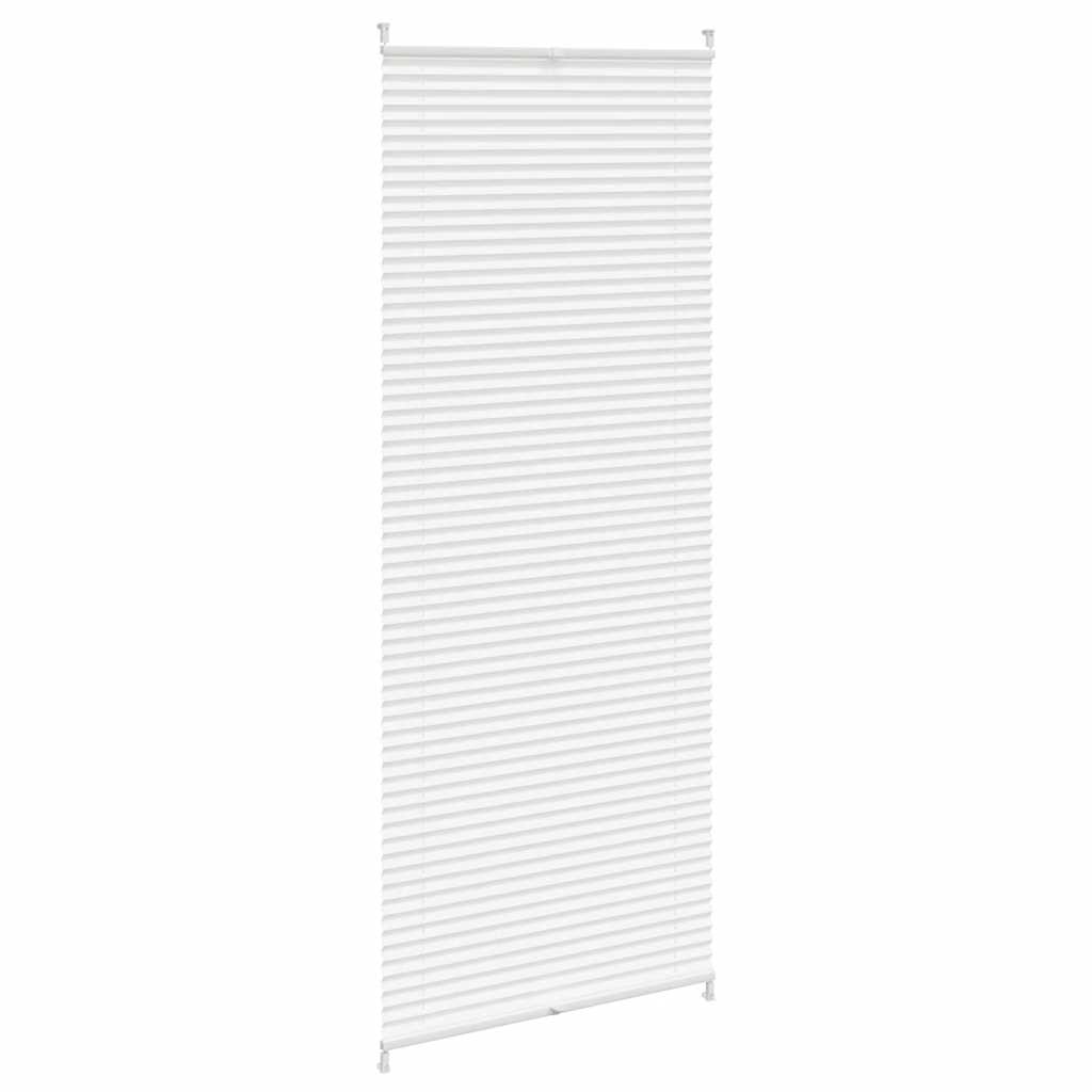 Vidaxl plisséjaloezie 70x200 cm wit