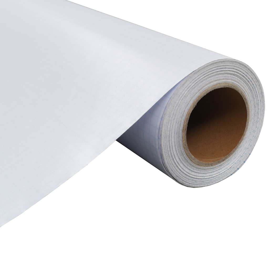 Vidaxl raamfolie mat 0,9x5 m pvc grijs