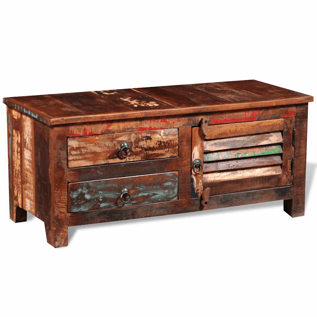 Vidaxl tv-meubel massief gerecycled hout