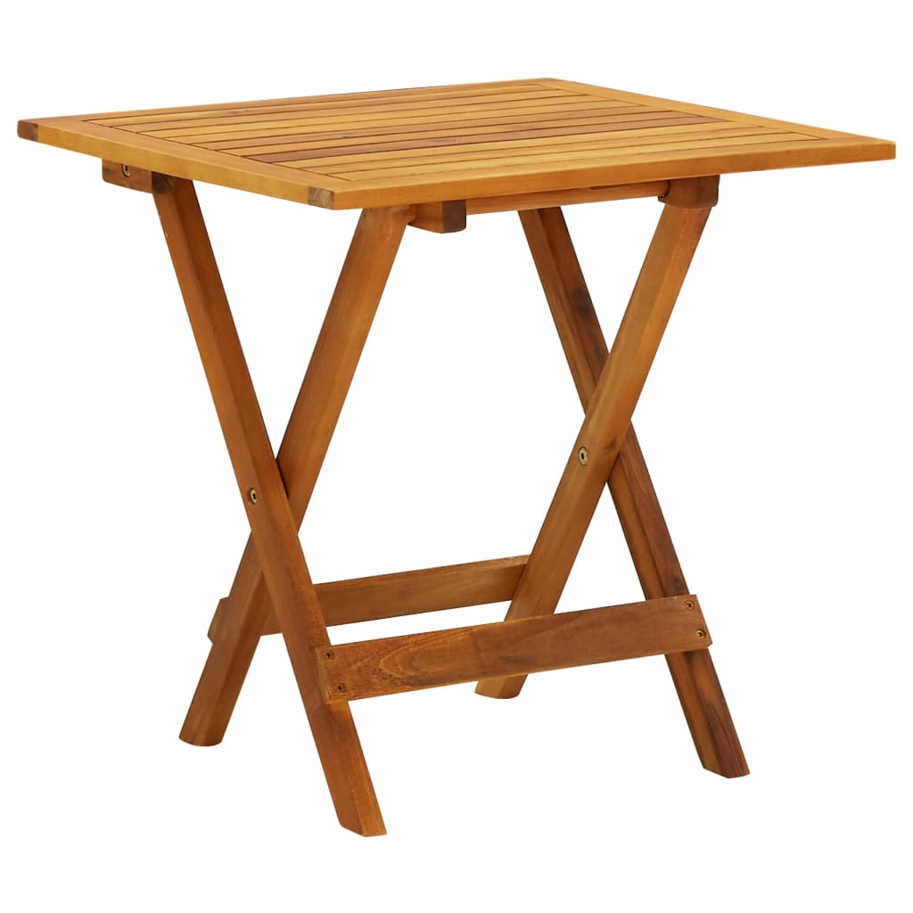 Vidaxl bistrotafel 46x46x47 cm massief acaciahout