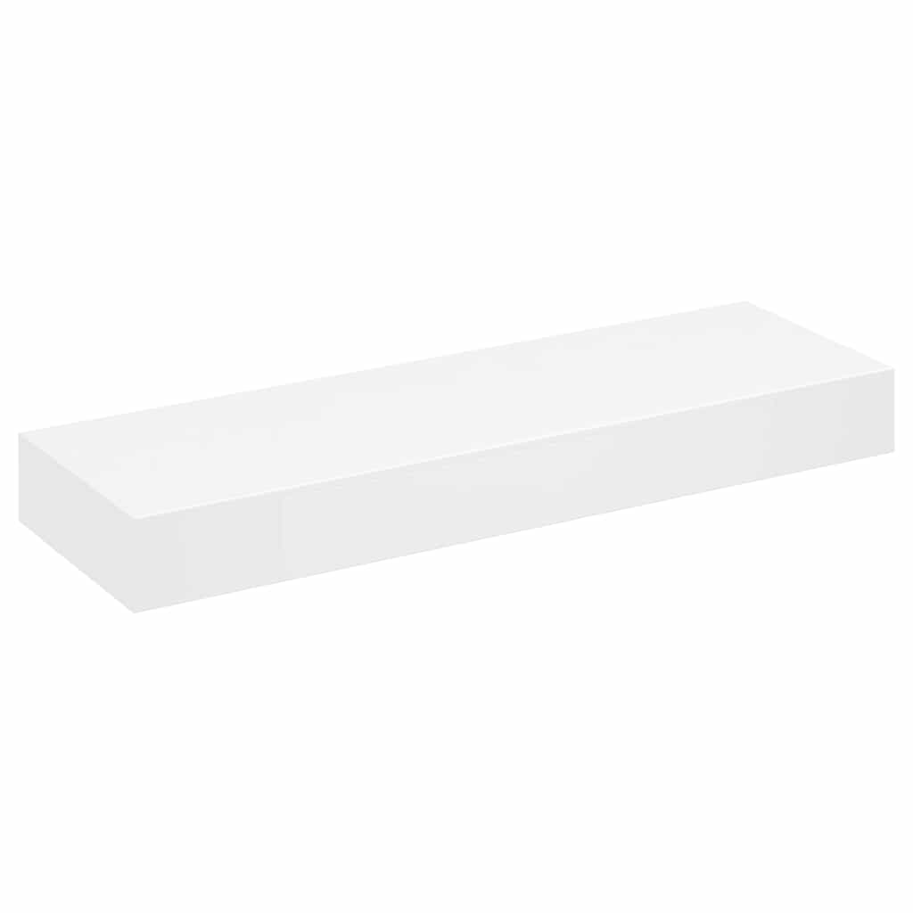 Vidaxl wandschap met lade zwevend mdf wit
