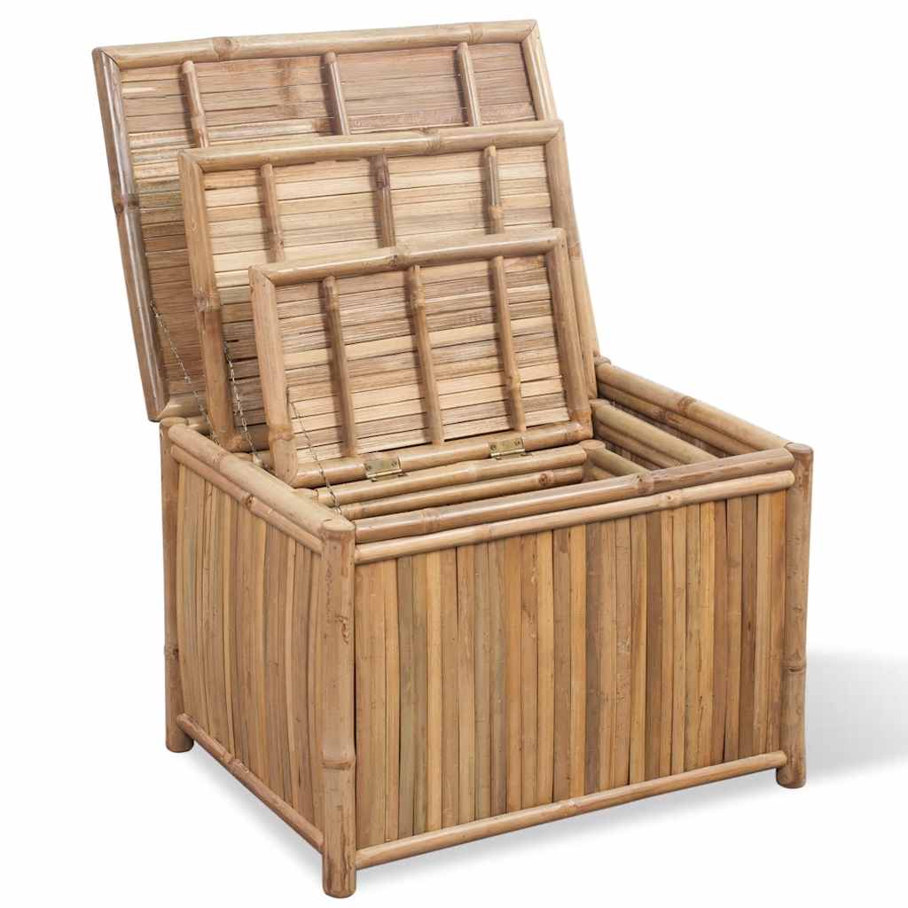 Vidaxl opbergdozen bamboe 3 st