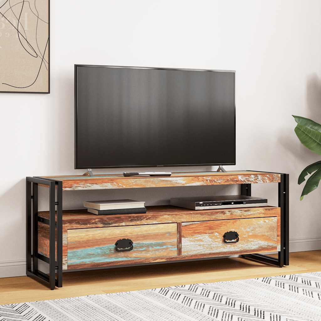 Vidaxl tv-meubel massief gerecycled hout