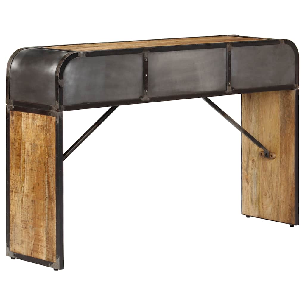 Vidaxl dressoir 120x30x75 cm massief mangohout