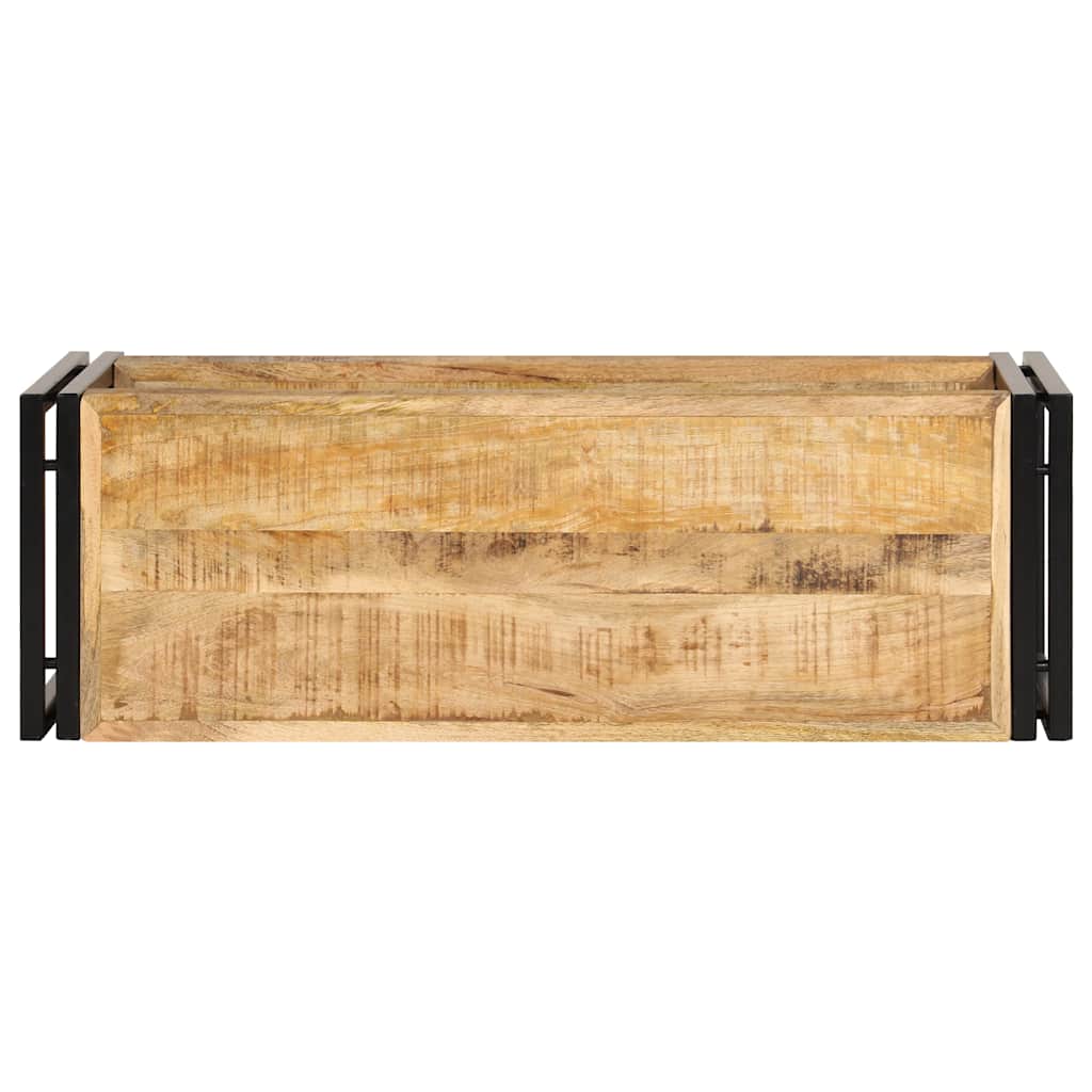 Vidaxl tv-meubel 90x30x40 cm massief mangohout