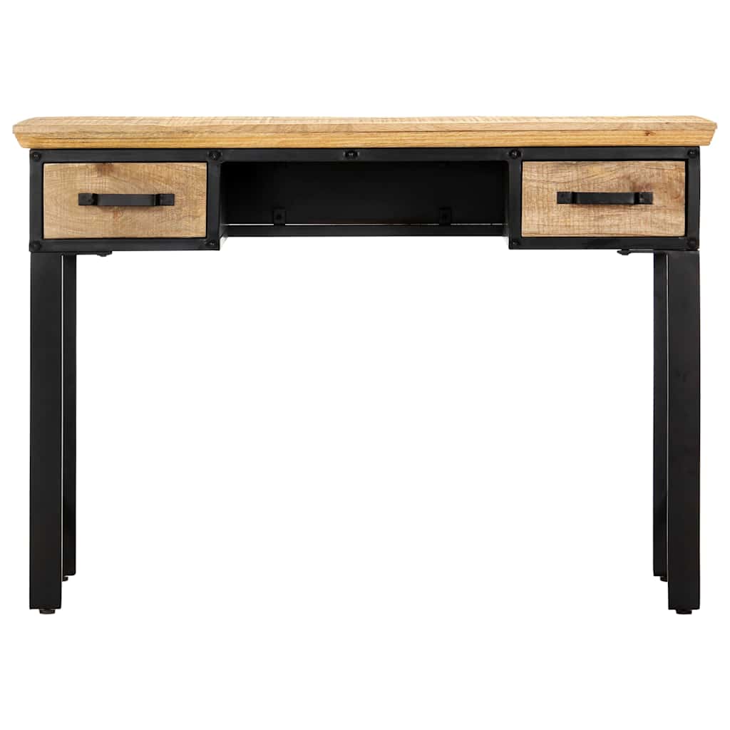 Vidaxl schrijftafel 110x50x76 cm massief mangohout