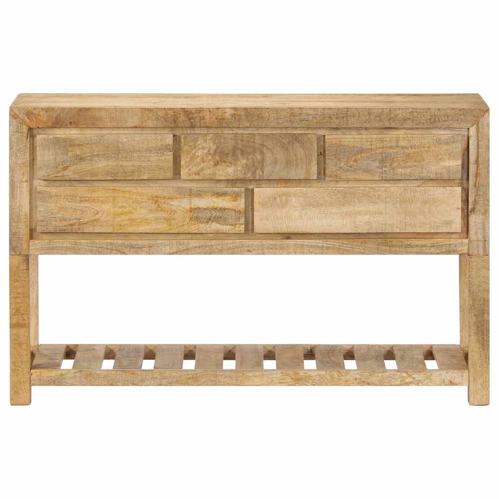 Vidaxl dressoir 120x30x75 cm massief mangohout