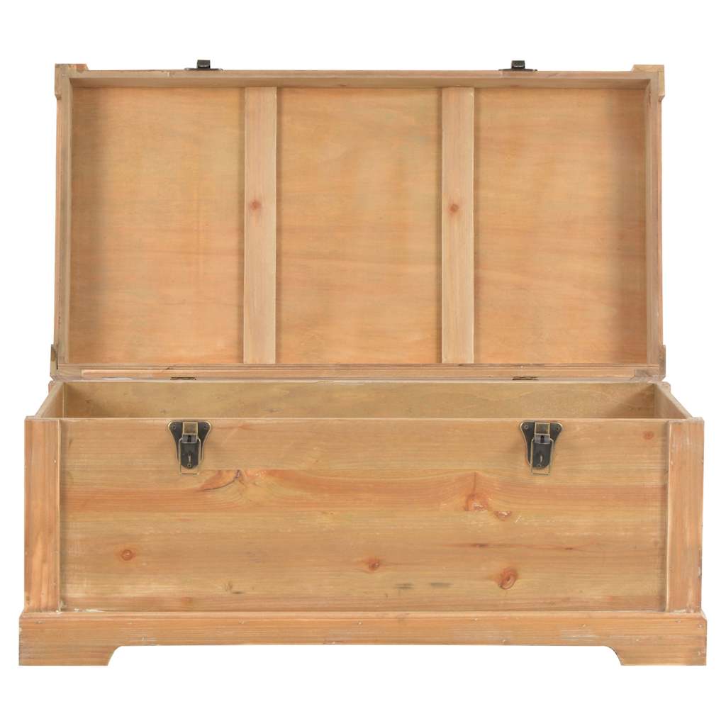 Vidaxl opslagkist met kussen 80x40x40 cm mdf