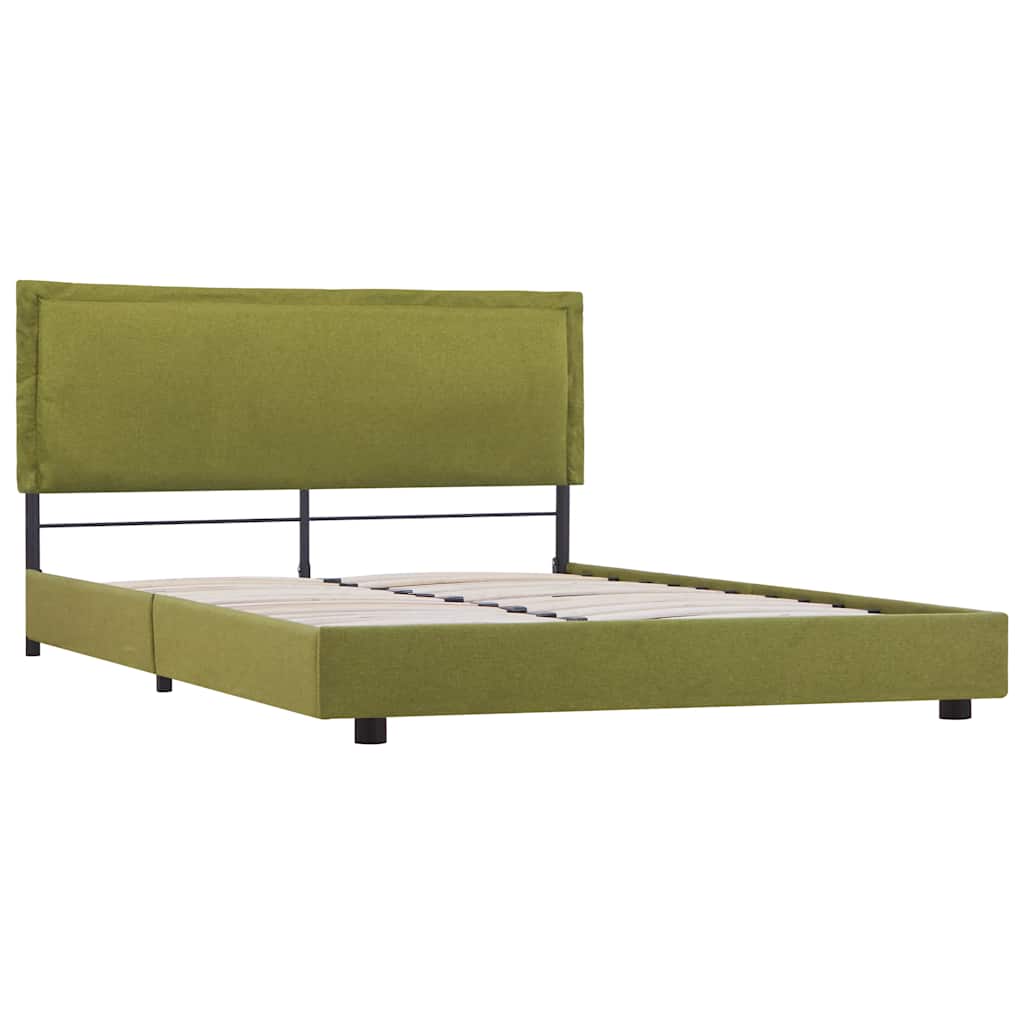 Vidaxl bedframe stof groen 140x200 cm