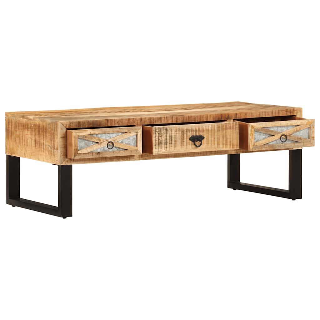 Vidaxl salontafel 110x50x38 cm massief mangohout