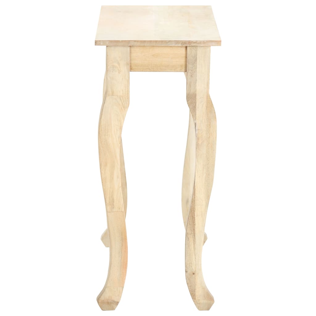 Vidaxl consoletafel 110x35x77 cm massief mangohout