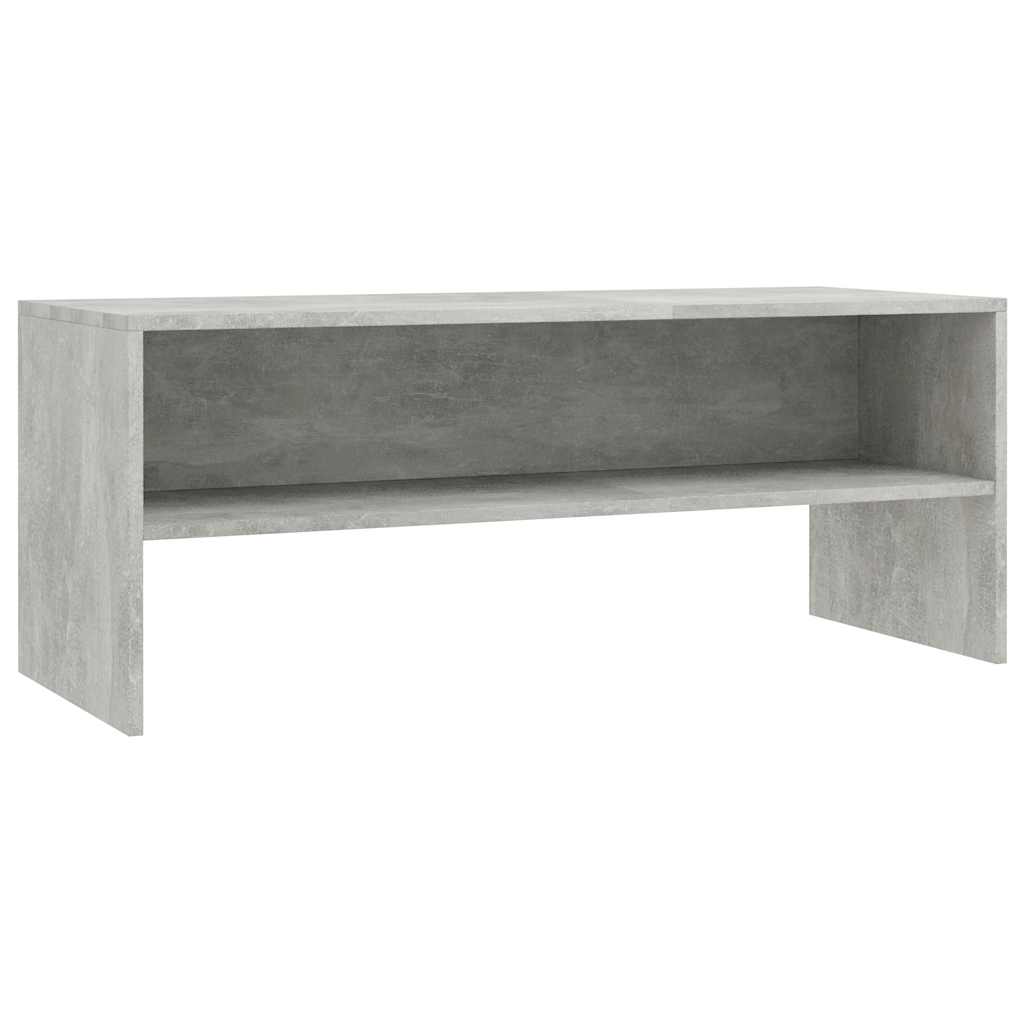 Vidaxl tv-meubel 100x40x40 cm bewerkt hout betongrijs