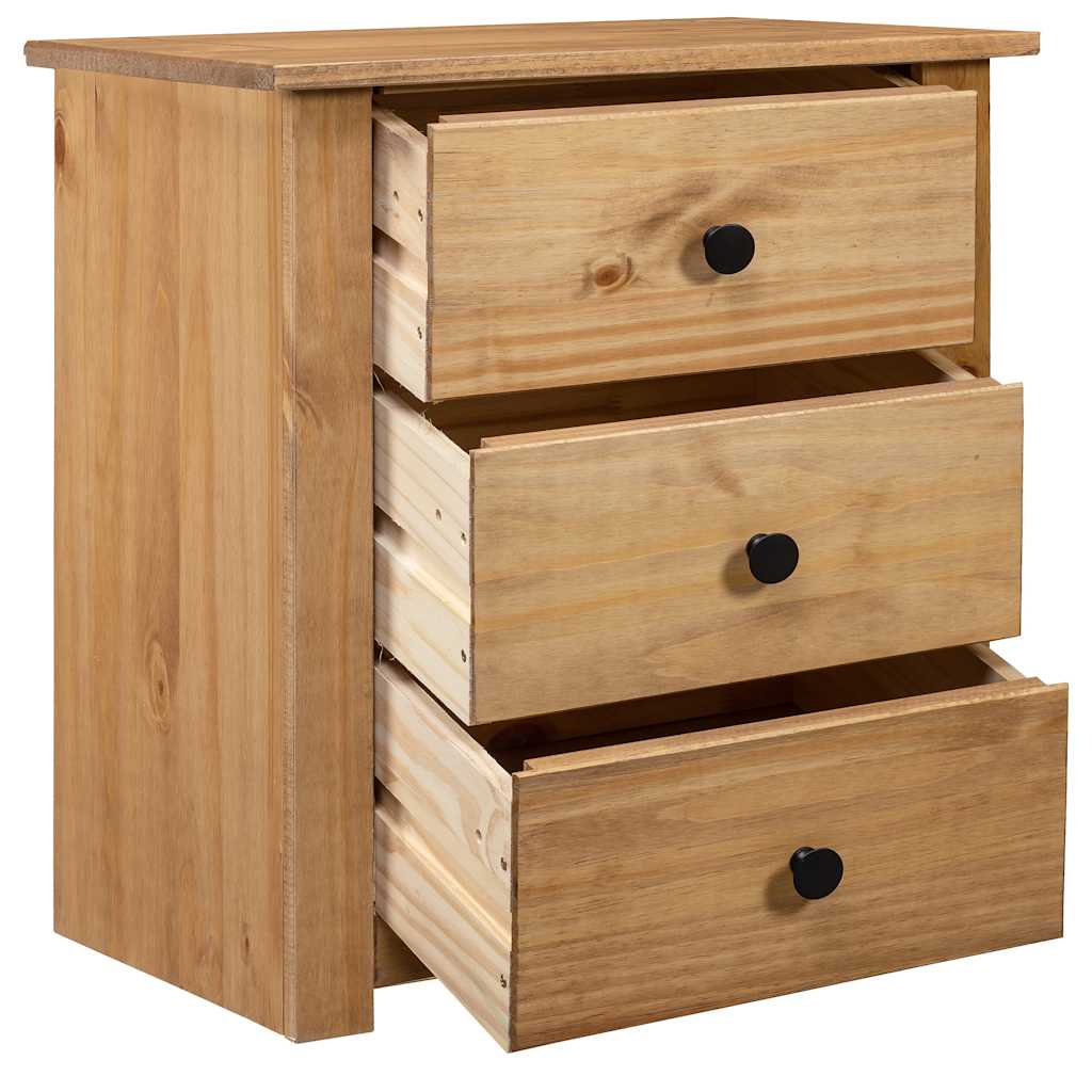 Vidaxl nachtkastje panama range 46x40x57 cm grenenhout