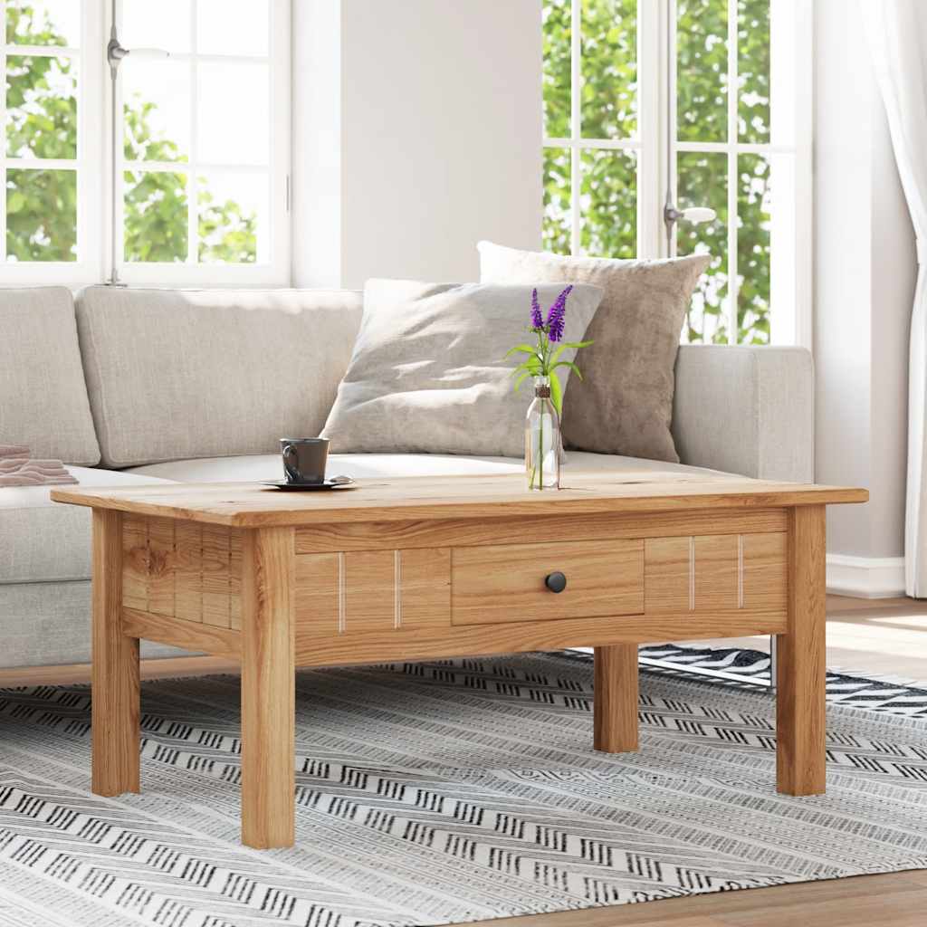 Vidaxl salontafel panama range 100x60x43,5 cm massief grenenhout