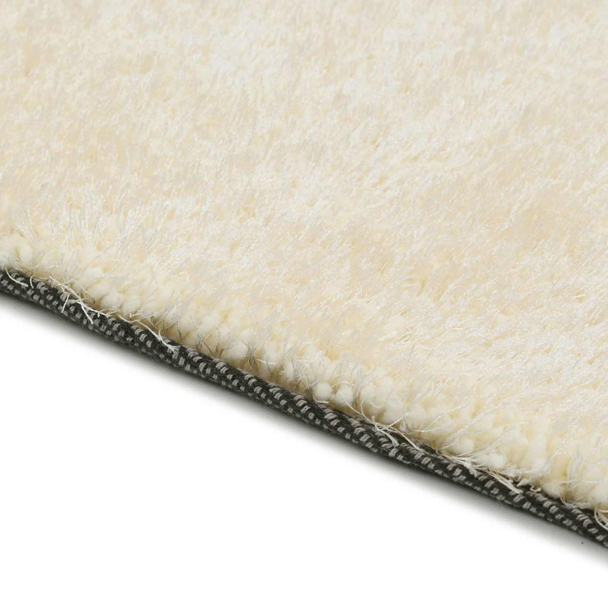 Vidaxl shaggy gebied tapijt crème 120 x 160 cm polyetheen