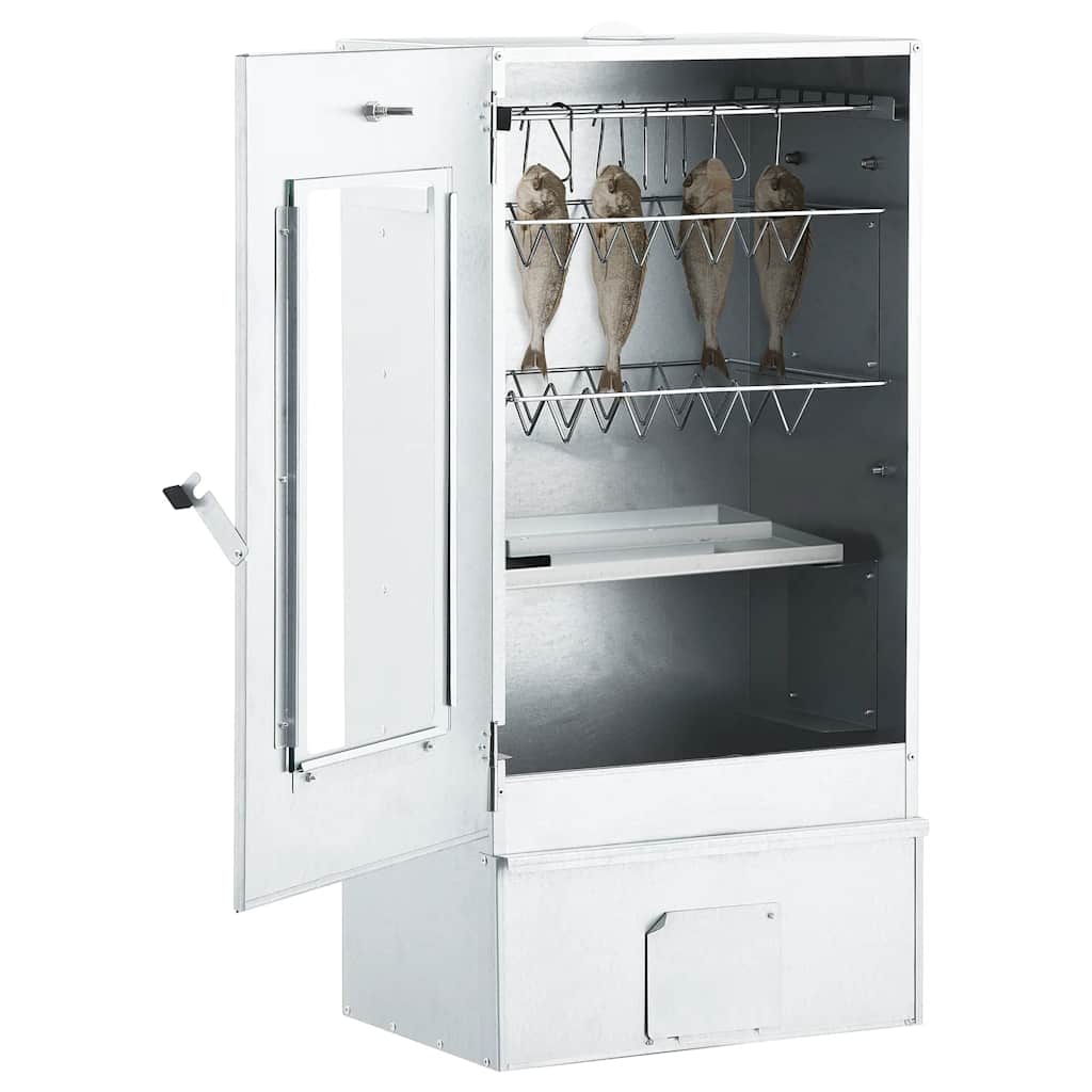 Vidaxl bbq-rookoven met 1 kg houtsnippers 44,5x29x83 cm
