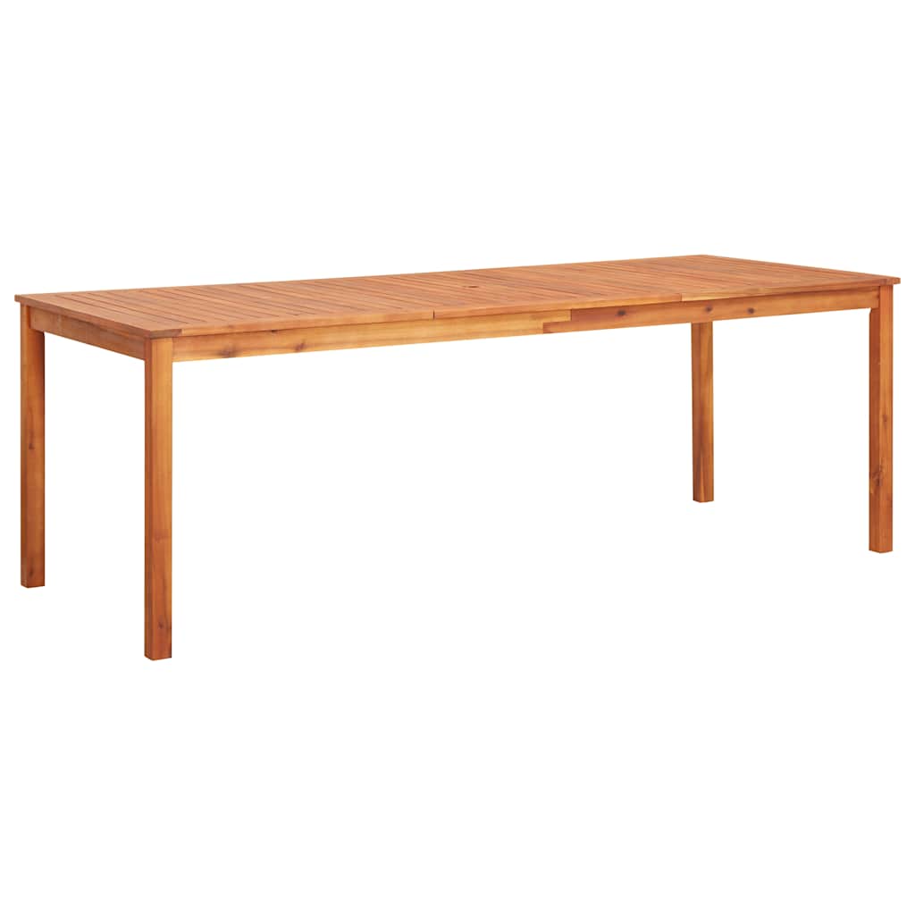Vidaxl tuintafel 215x90x74 cm massief acaciahout