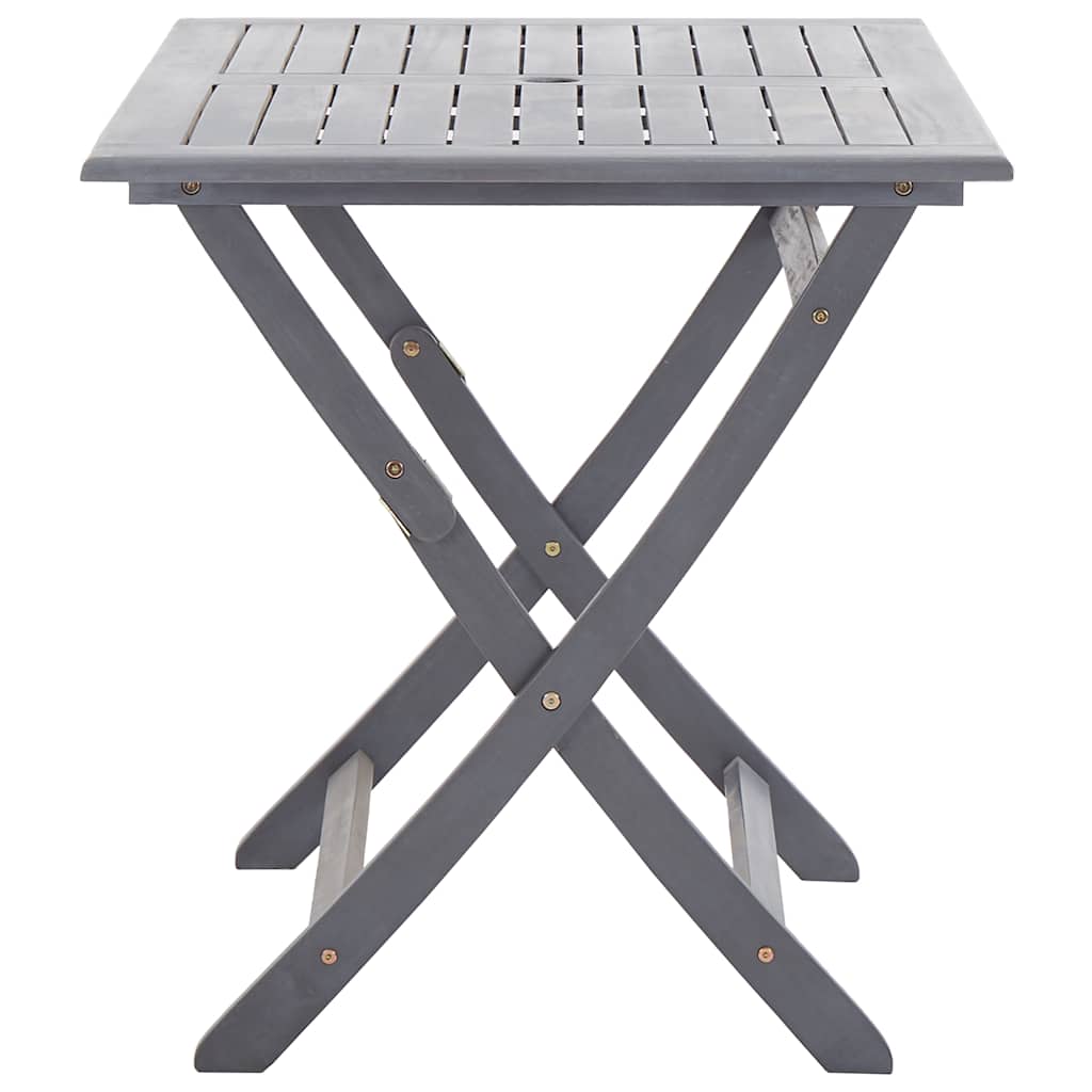 Vidaxl tuintafel inklapbaar 120x70x75 cm massief acaciahout