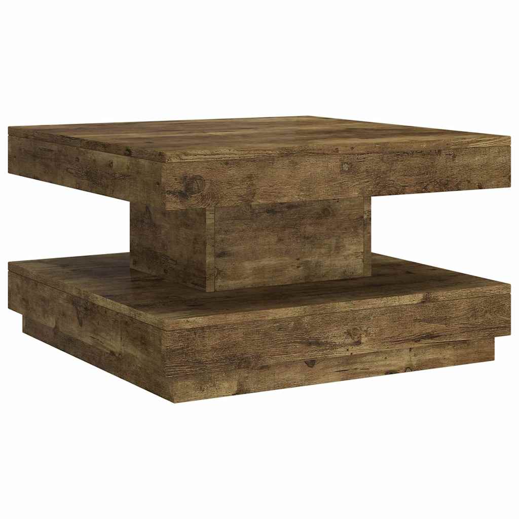Vidaxl salontafel 60x60x35 cm mdf donkerbruin