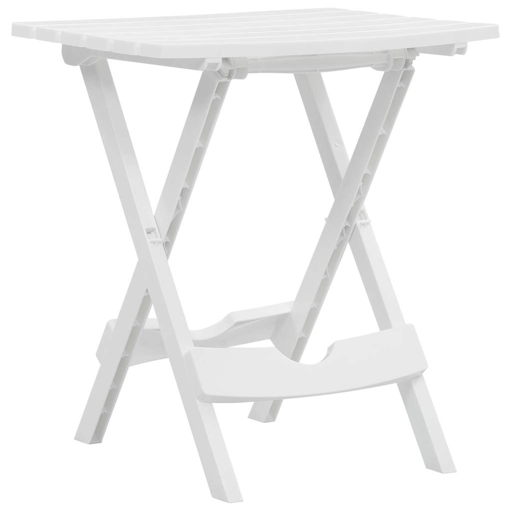 Vidaxl tuintafel inklapbaar 44,5x38,5x50 cm wit