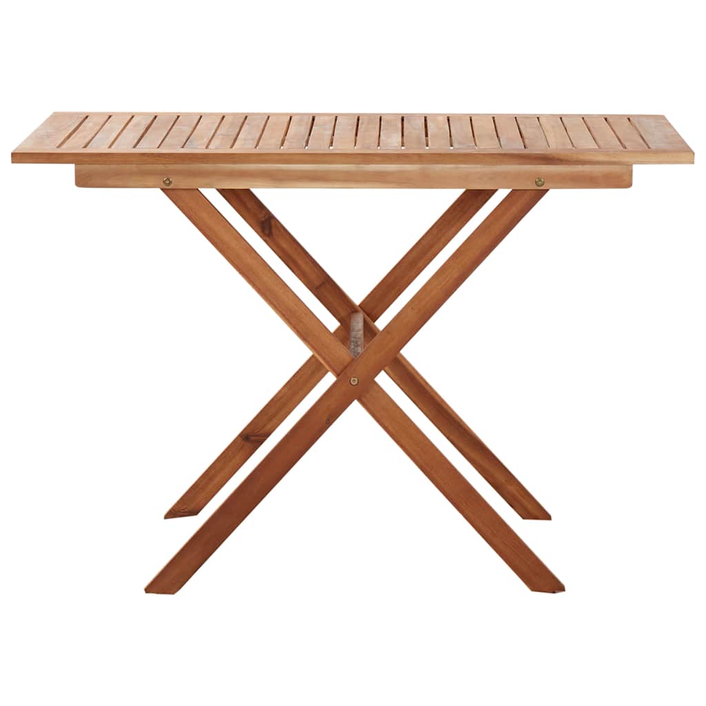 Vidaxl tuintafel 110x67x74 cm massief acaciahout