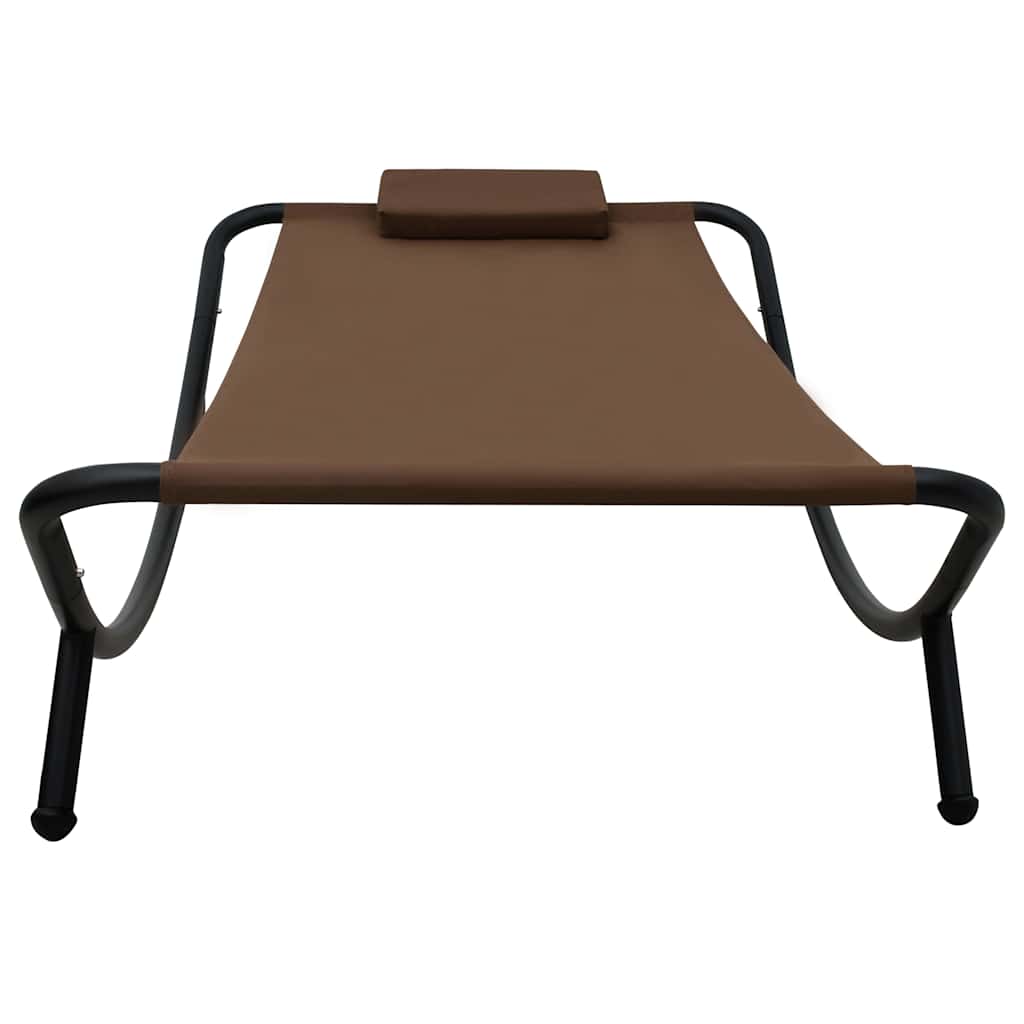 Vidaxl tuinbed 200x90 cm staal bruin