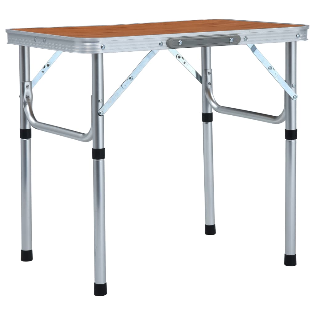 Vidaxl campingtafel inklapbaar 60x45 cm aluminium