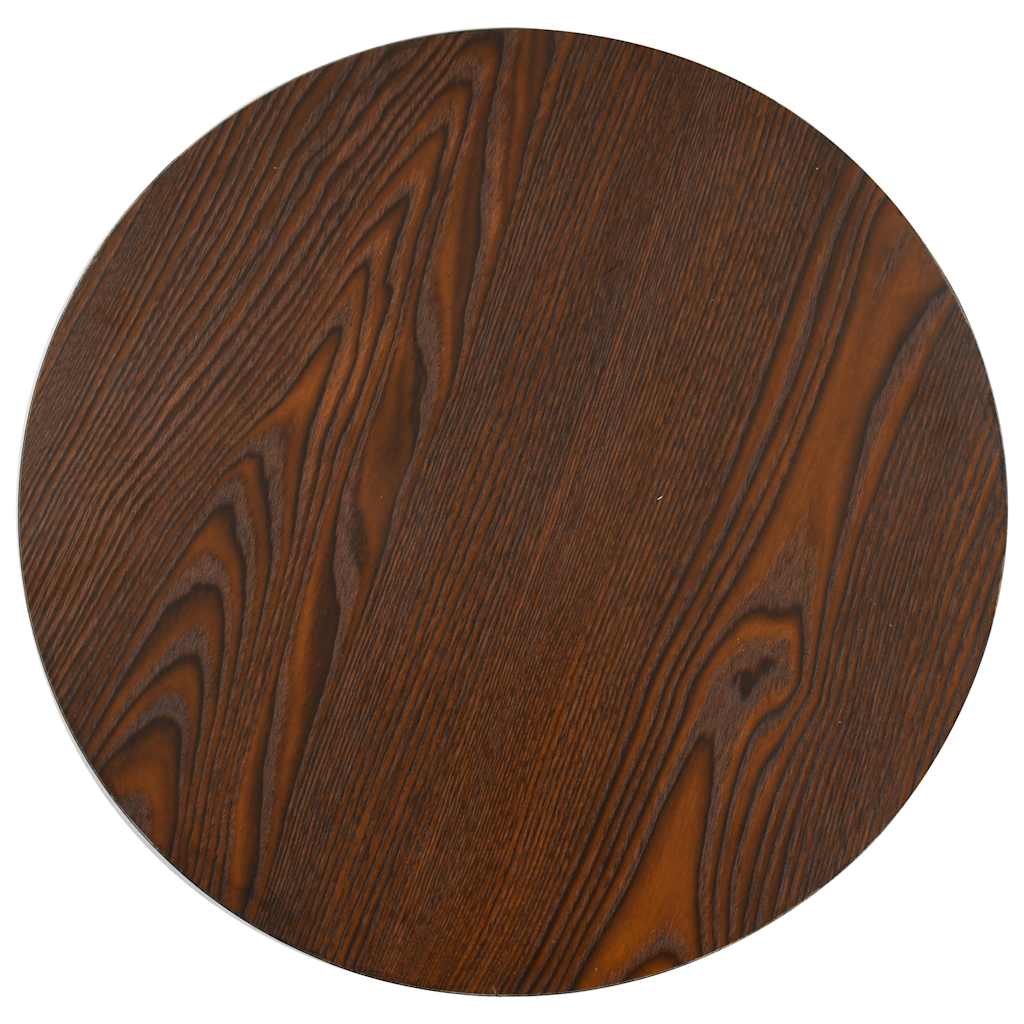 Vidaxl bistrotafel 40 cm mdf donkerbruin