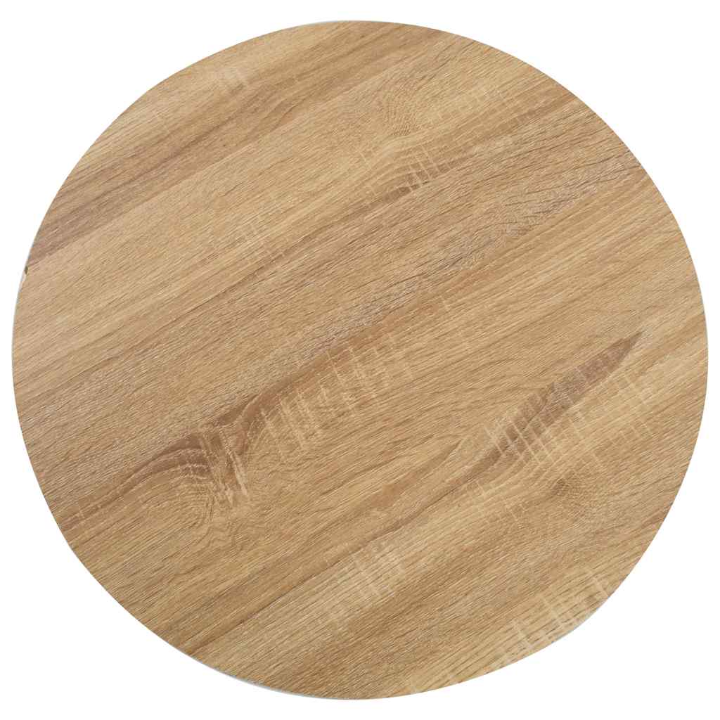 Vidaxl bistrotafel 50 cm mdf lichtbruin
