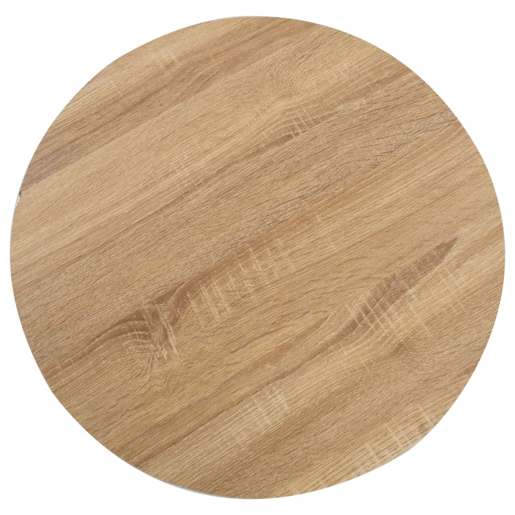Vidaxl bistrotafel 60 cm mdf lichtbruin