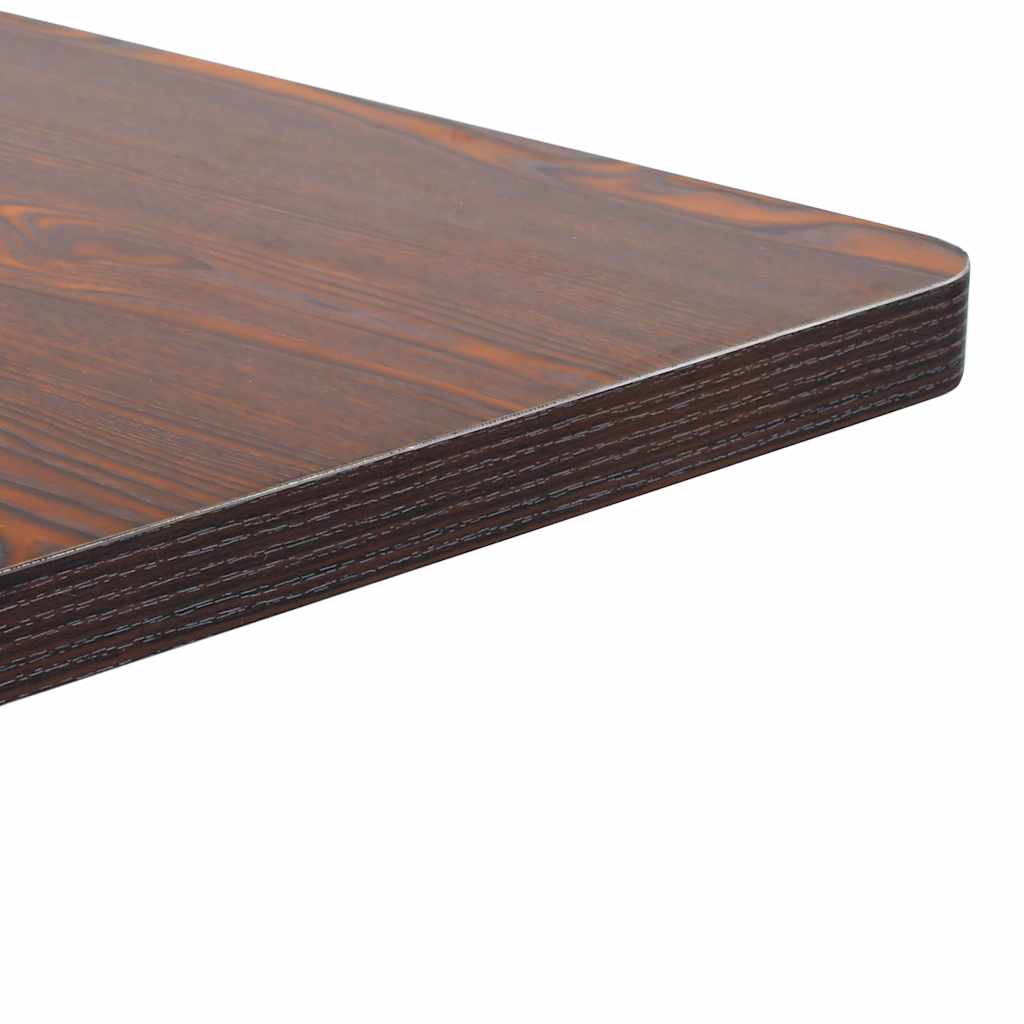 Vidaxl bistrotafel 50x50 cm mdf donkerbruin