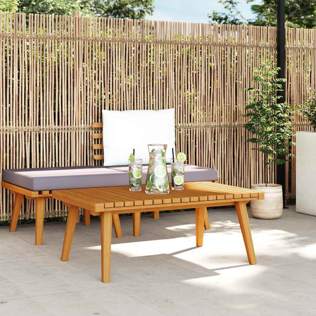 Vidaxl tuintafel 90x55x35 cm massief acaciahout