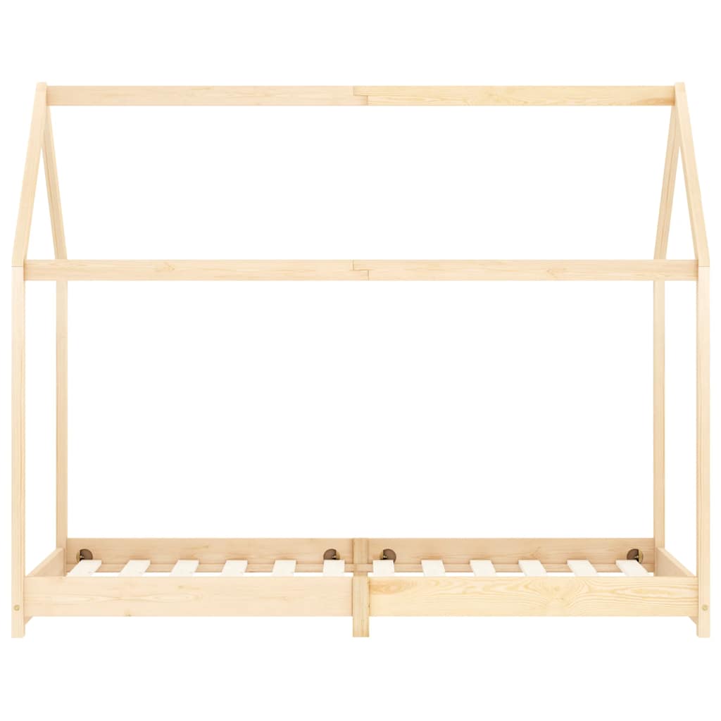 Vidaxl kinderbedframe massief grenenhout 90x200 cm