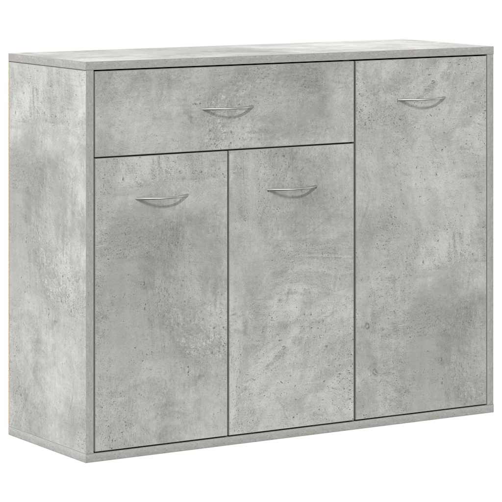 Vidaxl dressoir 88x30x70 cm bewerkt hout betongrijs