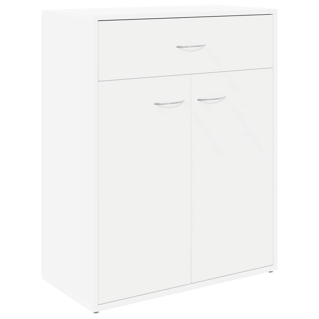 Vidaxl dressoir 60x30x75 cm bewerkt hout wit