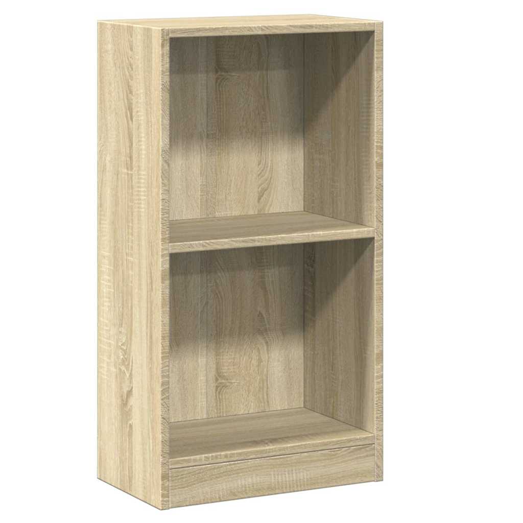 Vidaxl boekenkast 40x24x75 cm bewerkt hout sonoma eikenkleurig